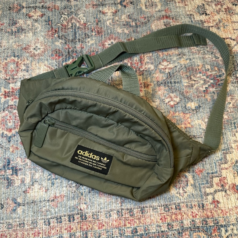 Adidas Green Crossbody Bag